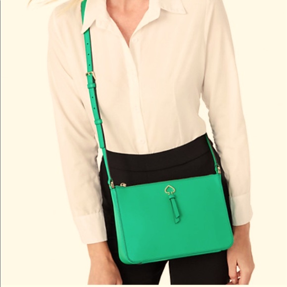NWT Kate Spade Adel Medium top Zip Crossbody bag - Picture 2 of 9